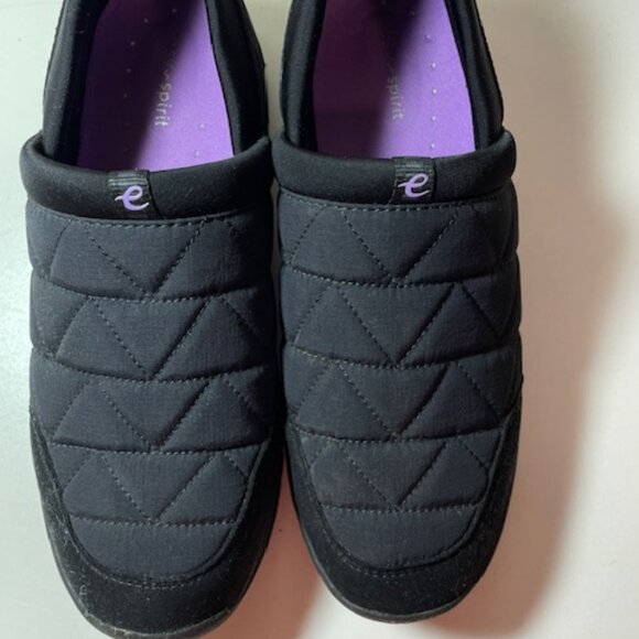 Easy Spirit Black Insulated Booties Size 8.5M - Picture 1 of 6